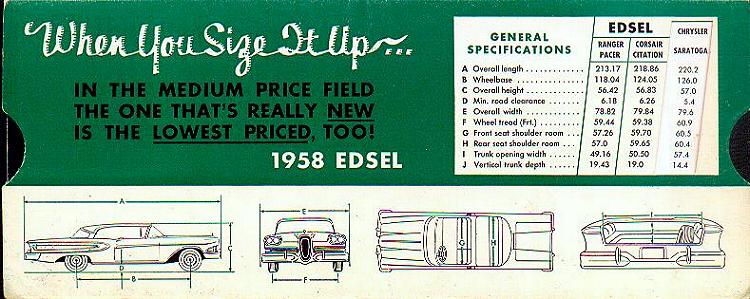 1958 Edsel Sell-O-Graph Brochure Page 5